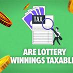are lottery winnings taxed